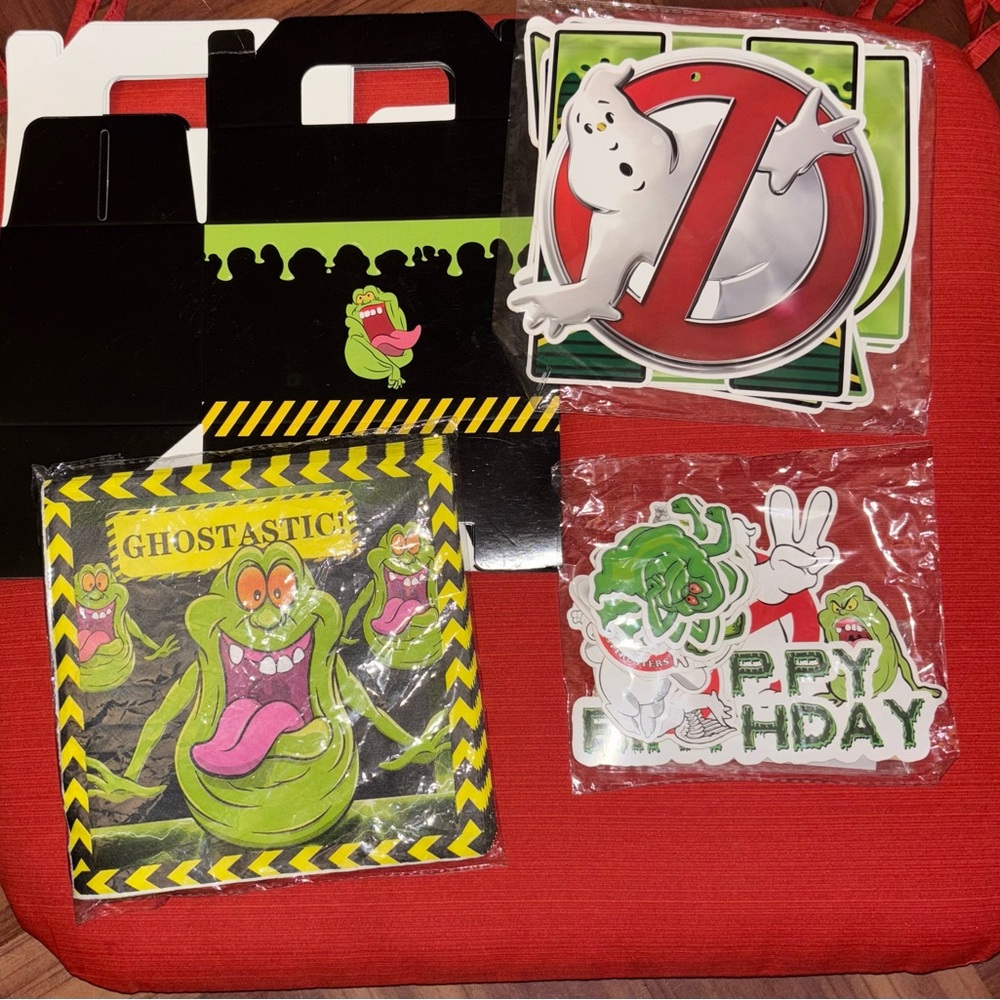 Ghostbuster happy birthday supplies